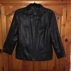 Lambskin Leather Jacket size Womens Large